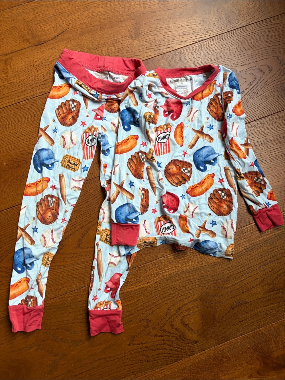 Boutique bamboo pajamas in EUC! 2T